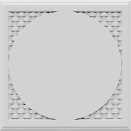 Ekena Millwork - ONLCCFXUF - Colfax Frame Onlay
