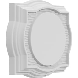Ekena Millwork - ONLCCOVUF - Covington Frame Onlay