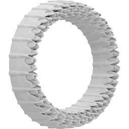 Ekena Millwork - ONLCLMKUF - Limerick Border Onlay