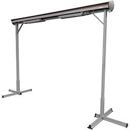 Advaning - FS-SERIES-MA - FS-Series Free Standing Semi-Cassette Manual Retractable Patio Awning