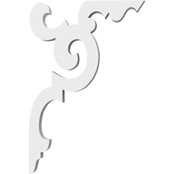 Ekena Millwork - BKTPBE - Benson Architectural Grade PVC Bracket