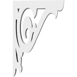 Ekena Millwork - BKTPBO - Bordeaux Architectural Grade PVC Bracket