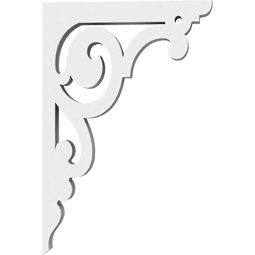 Ekena Millwork - BKTPHU - Hurley Architectural Grade PVC Bracket