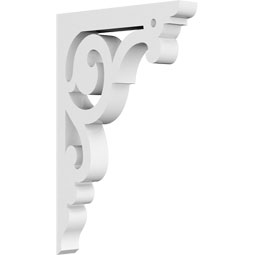 Ekena Millwork - BKTPHU - Hurley Architectural Grade PVC Bracket
