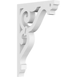 Ekena Millwork - BKTPFI - Finley Architectural Grade PVC Bracket