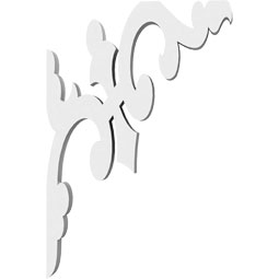 Ekena Millwork - BKTPMI - Milton Architectural Grade PVC Bracket