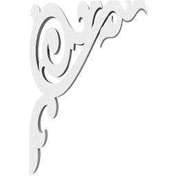 Ekena Millwork - BKTPBA - Baile Architectural Grade PVC Bracket