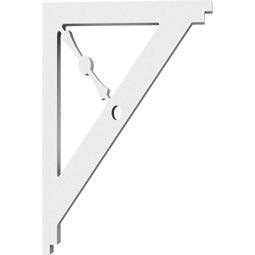 Ekena Millwork - BKTPAR - Artisan Architectural Grade PVC Bracket
