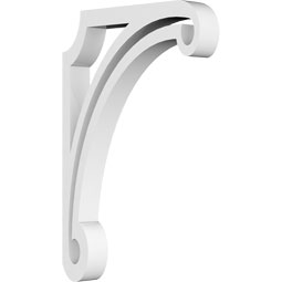 Ekena Millwork - BKTPAH - Arch Architectural Grade PVC Bracket