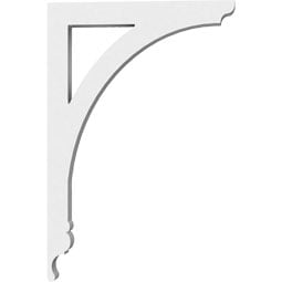 Ekena Millwork - BKTPLE - Legacy Architectural Grade PVC Bracket
