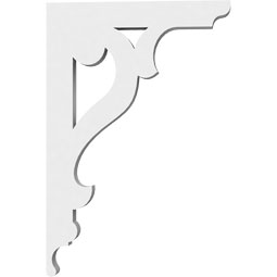 Ekena Millwork - BKTPBR - Brontes Architectural Grade PVC Bracket