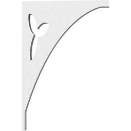 Ekena Millwork - BKTPNA - Naple Architectural Grade PVC Bracket