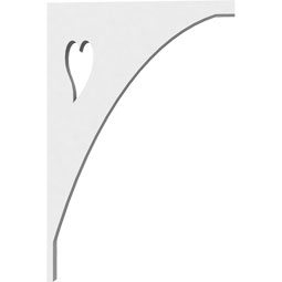 Ekena Millwork - BKTPWN - Winston Architectural Grade PVC Bracket