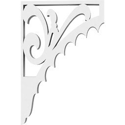 Ekena Millwork - BKTPGE - Genova Architectural Grade PVC Bracket