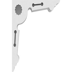 Ekena Millwork - CORPCE - Cena Architectural Grade PVC Corbel