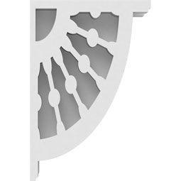 Ekena Millwork - CORPCW - Classic Wagon Wheel Architectural Grade PVC Corbel