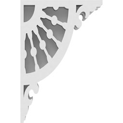 Ekena Millwork - CORPWW - Wagon Wheel Architectural Grade PVC Corbel