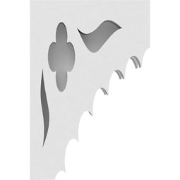 Ekena Millwork - CORPWE - Wellington Architectural Grade PVC Corbel