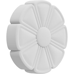Ekena Millwork - ROSCELMUF - Elma Flower Rosette