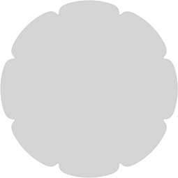 Ekena Millwork - ROSCELMUF - Elma Flower Rosette