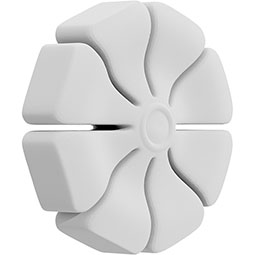 Ekena Millwork - ROSCKTNUF - Kensington Flower Rosette