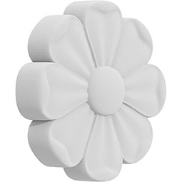 Ekena Millwork - ROSCROLUF - Rolling Hills Flower Rosette
