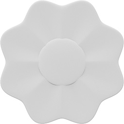 Ekena Millwork - ROSCLCYUF - Lacey Flower Rosette