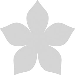 Ekena Millwork - ROSCTORUF - Torrington Flower Rosette