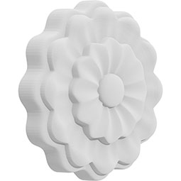 Ekena Millwork - ROSCWAMUF - Wamsutter Flower Rosette