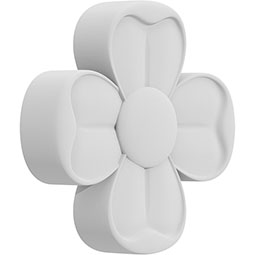 Ekena Millwork - ROSCGALUF - Galva Flower Rosette