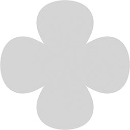 Ekena Millwork - ROSCGALUF - Galva Flower Rosette