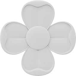 Ekena Millwork - ROSCGALUF - Galva Flower Rosette