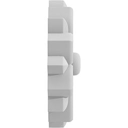 Ekena Millwork - ROSCLARUF - Lara Flower Rosette