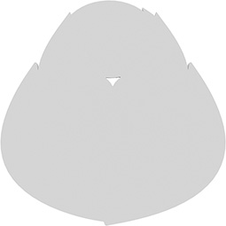 Ekena Millwork - ROSCSHOUF - Shoshoni Flower Rosette