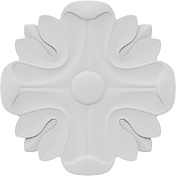 Ekena Millwork - ROSCLAWUF - Lawton Flower Rosette