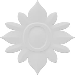 Ekena Millwork - ROSCDRUUF - Drummond Flower Rosette