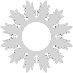 Ekena Millwork - ROSCHELUF - Helena Rosette