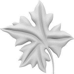 Ekena Millwork - ONLCBELUF-L - Bellingham Leaf Left Onlay