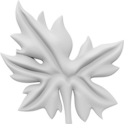 Ekena Millwork - ONLCBRIUF-L - Brier Leaf Left Onlay