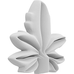Ekena Millwork - ONLCMCLUF - McCleary Leaf Onlay