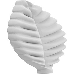 Ekena Millwork - ONLCMRTUF-L - Morton Leaf Left Onlay