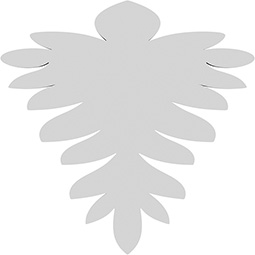 Ekena Millwork - ONLCRTNUF - Ruston Onlay