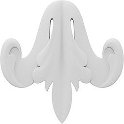 Ekena Millwork - ONLCSHLUF - Shelton Onlay