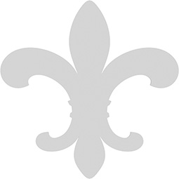 Ekena Millwork - ONLCSTNUF - Stanwood Fleur De Lys Onlay