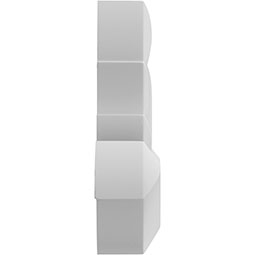 Ekena Millwork - ONLCBKNUF - Brockton Onlay
