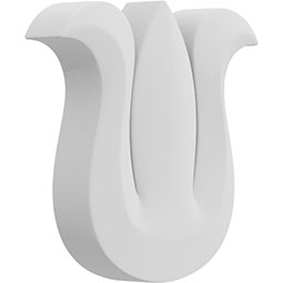 Ekena Millwork - ONLCBUTUF - Butte Onlay