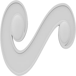 Ekena Millwork - ONLCFLXUF-R - Flaxville Right Onlay