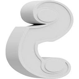 Ekena Millwork - ONLCFRSUF-L - Forsyth Left Onlay