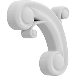 Ekena Millwork - ONLCFRMUF-L - Fromberg Left Onlay