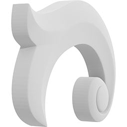 Ekena Millwork - ONLCGGWUF-L - Glasgow Left Onlay